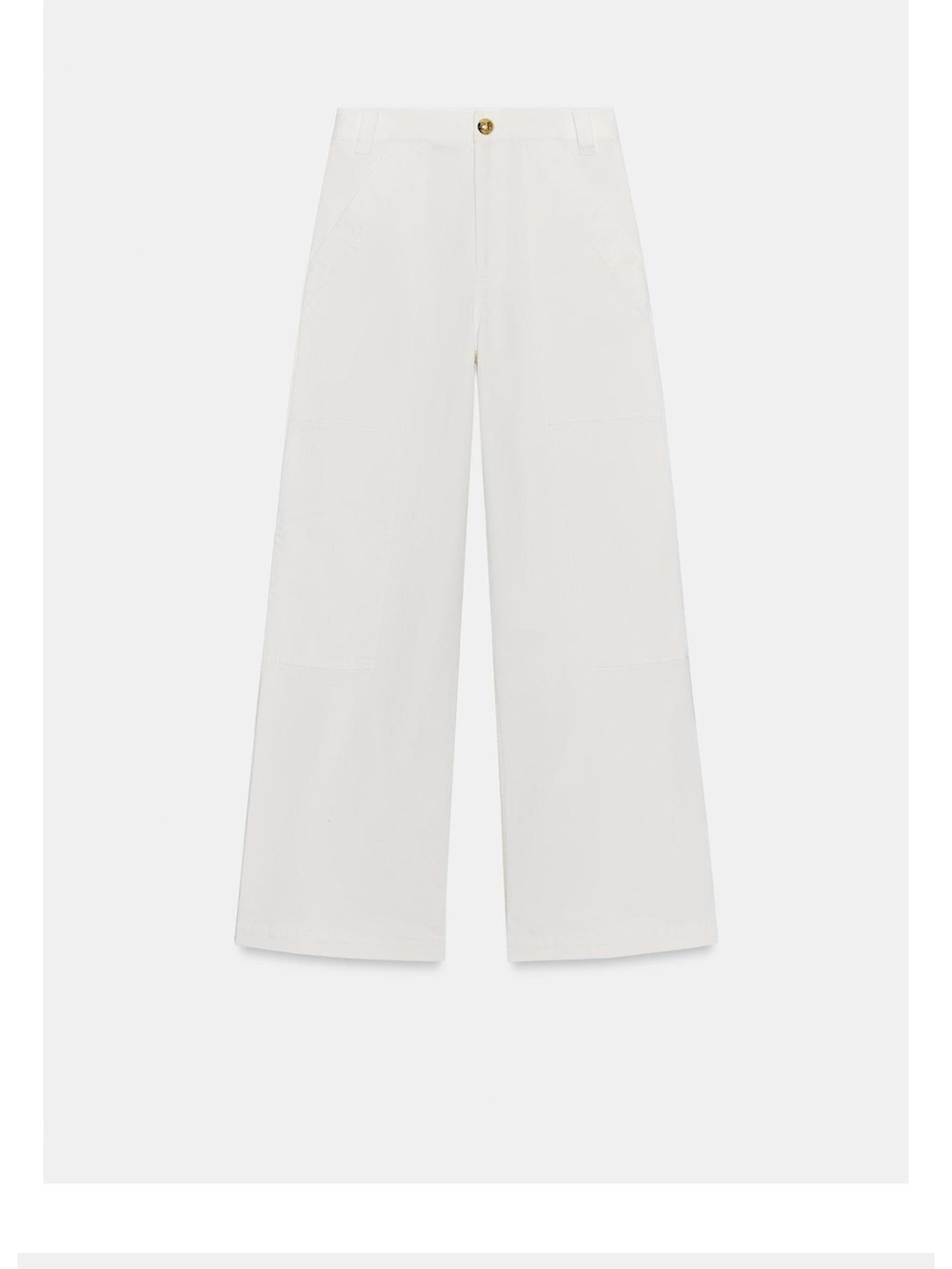 ZW Collection Cotton Wide Legs Pants NWT SZ XS - Picture 4 of 5